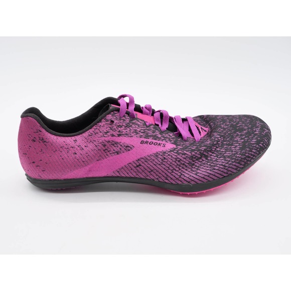 Brooks Mach 19 Womens 11.5 Track & Field Running Shoe Spikeless Pink Lightweight - Picture 4 of 11